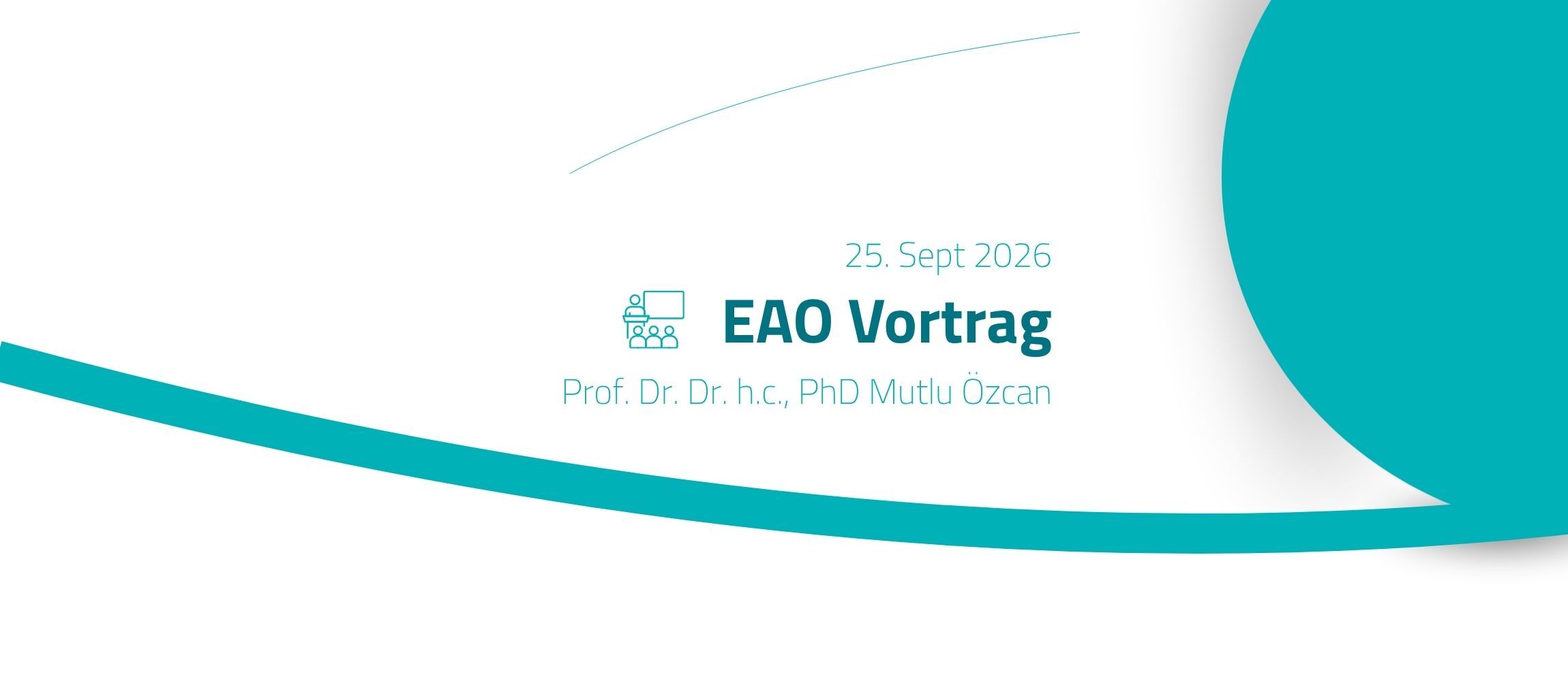 EAO Vortrag Prof. Dr. Dr. h.c., PhD&nbsp;Mutlu Ozcan